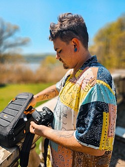 Boyfriend With Bag